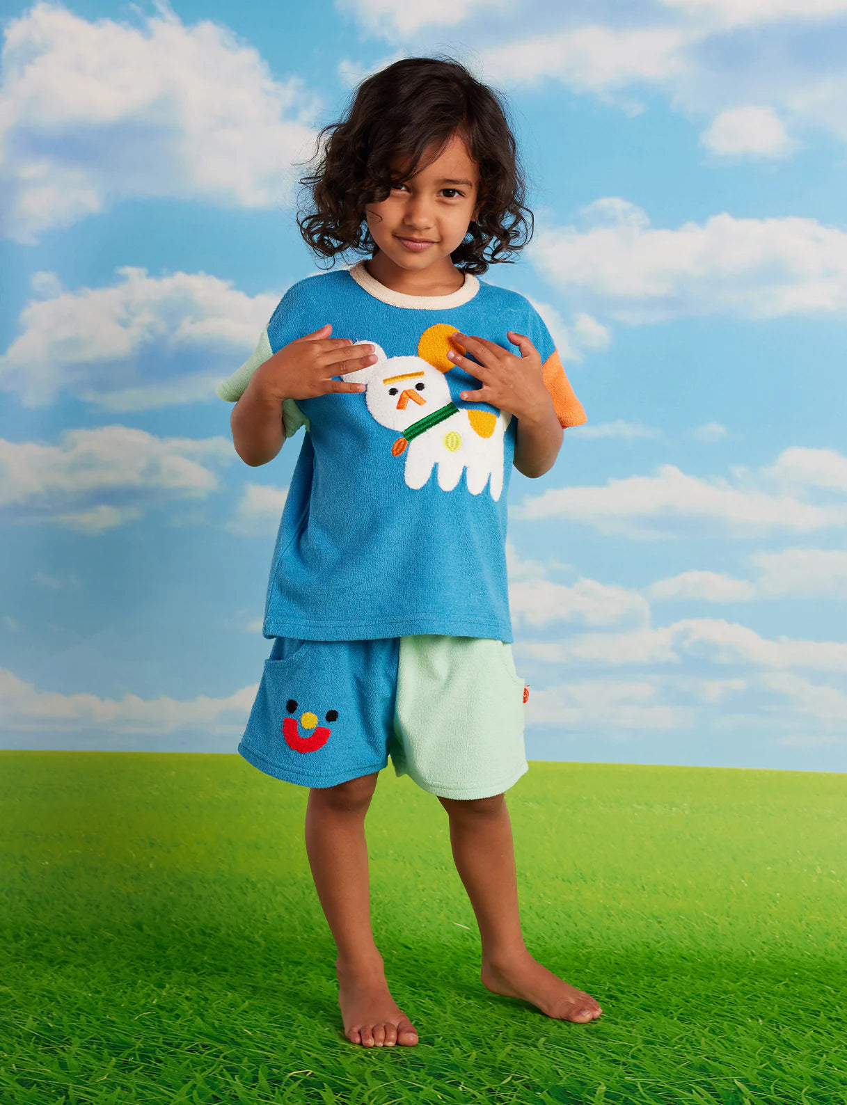 Halcyon Nights - Puppy Park Terry Shorts