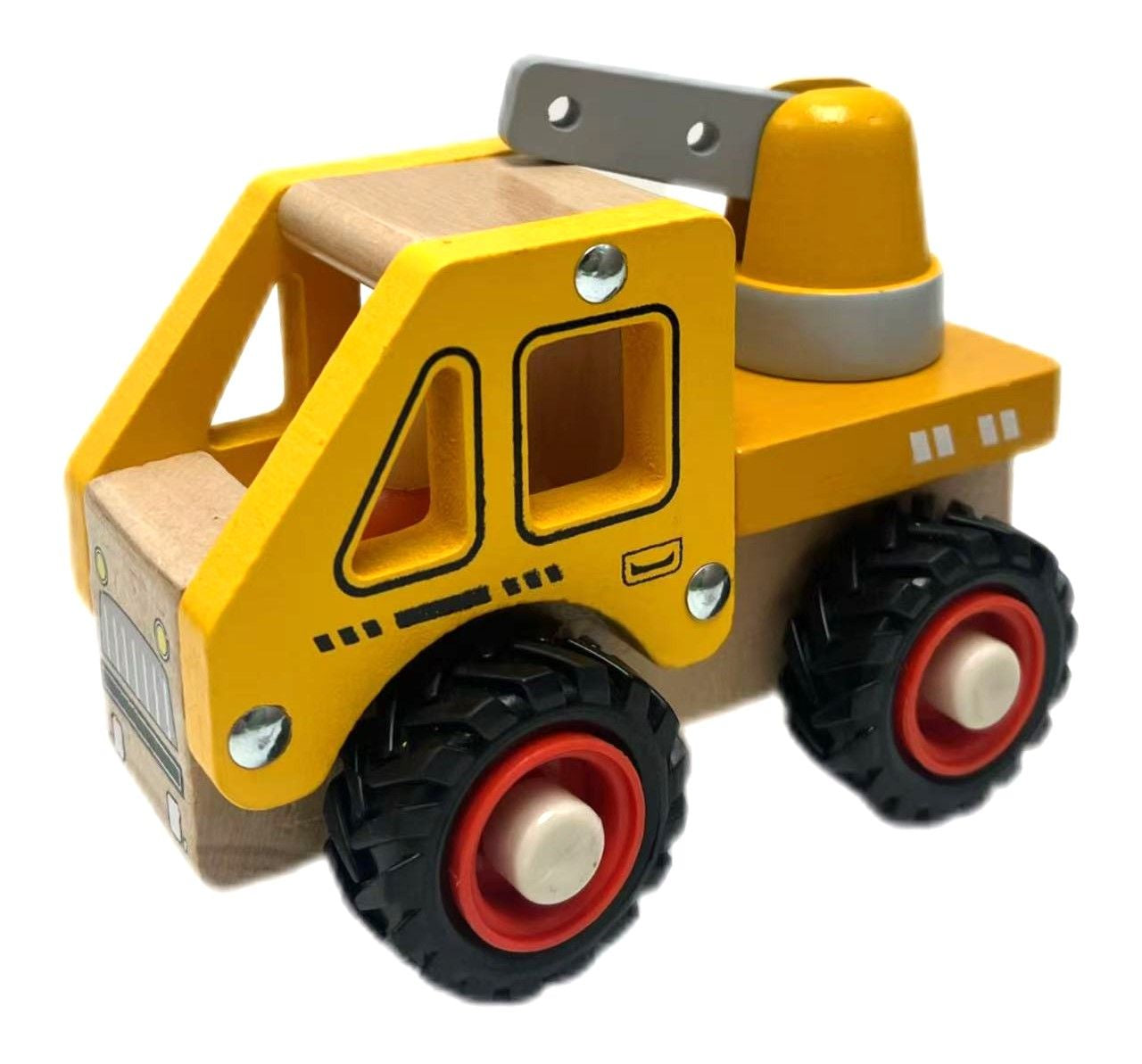 Toyslink - Wooden Truck with Crane