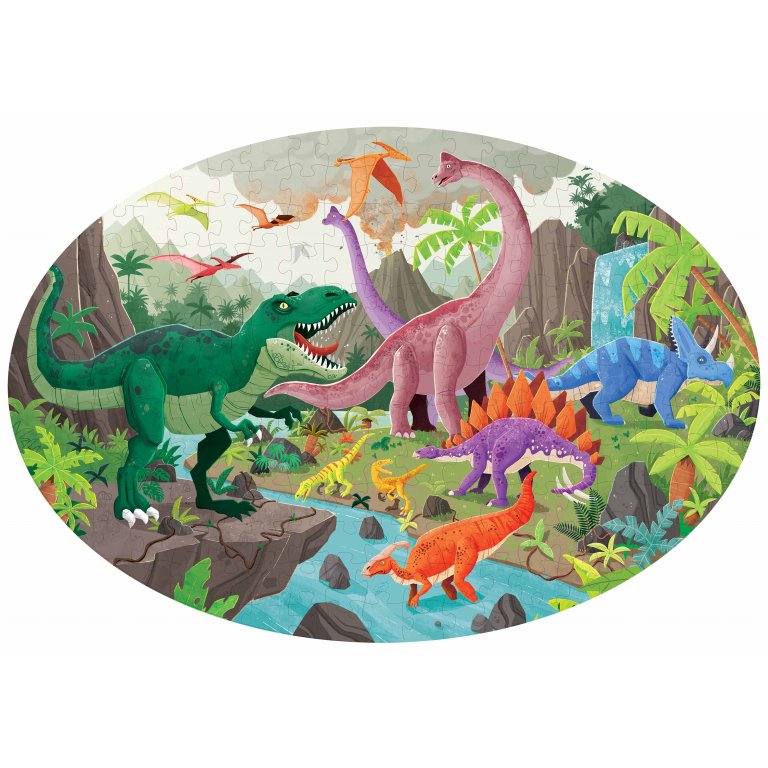 Sassi Science - Dinosaurs - Puzzle and Book
