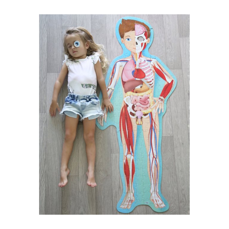 Sassi Science - The Human Body - Puzzle and Book