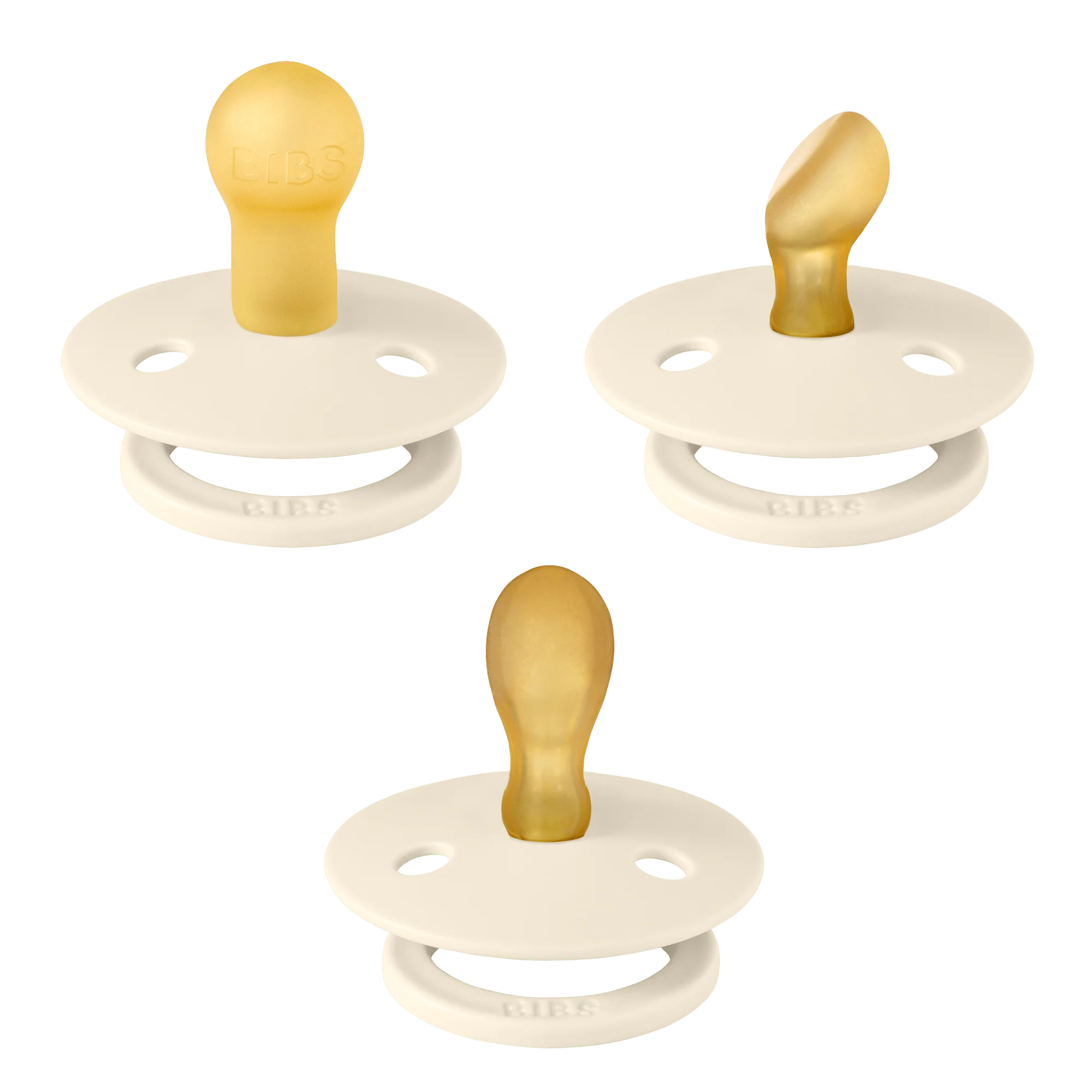 BIBS - TRY-IT - Starter 3 pack - Ivory