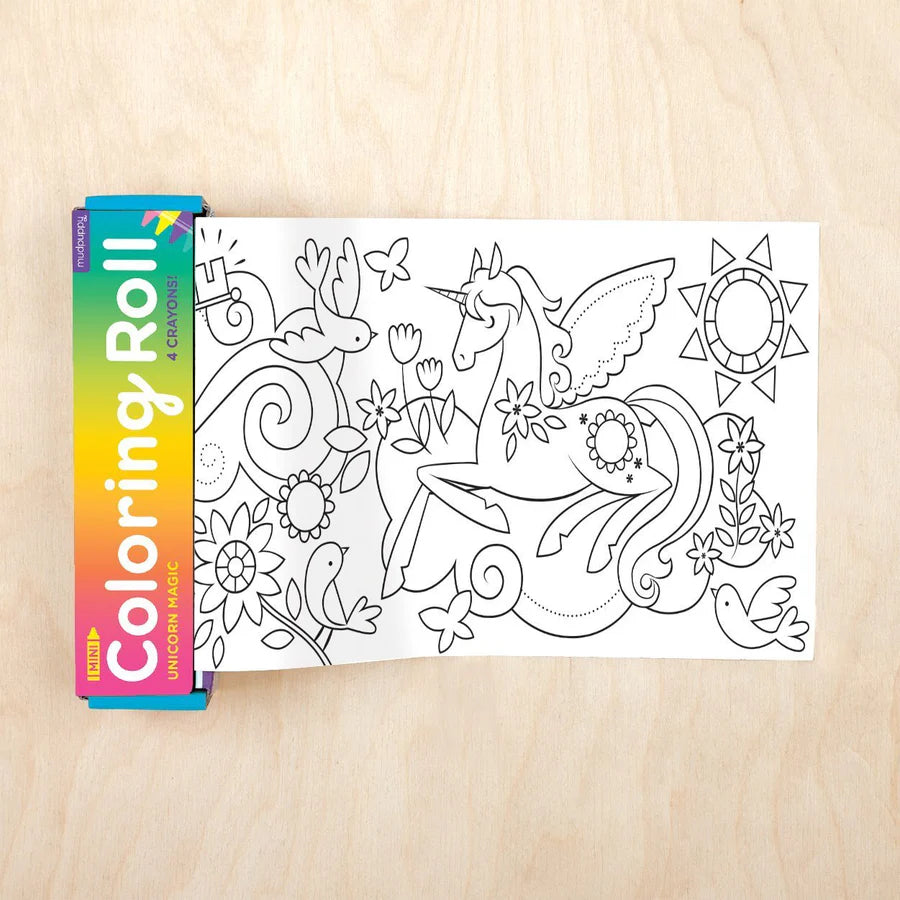 Mudpuppy Colouring Roll – Unicorn Magic