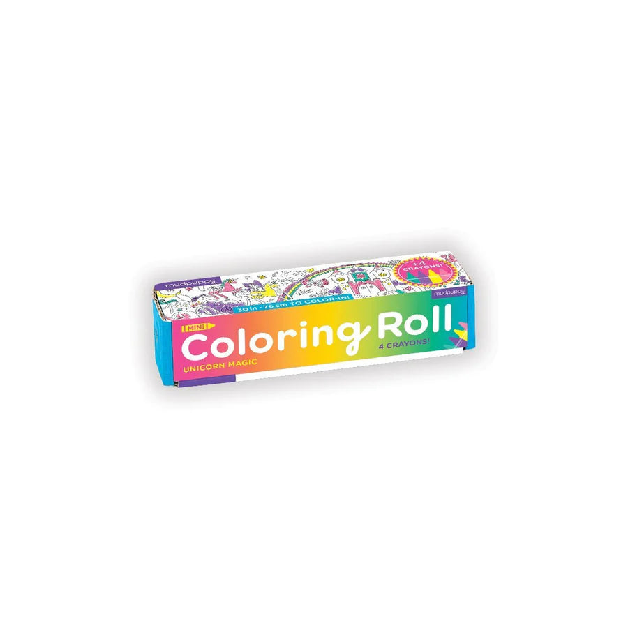 Mudpuppy Colouring Roll – Unicorn Magic