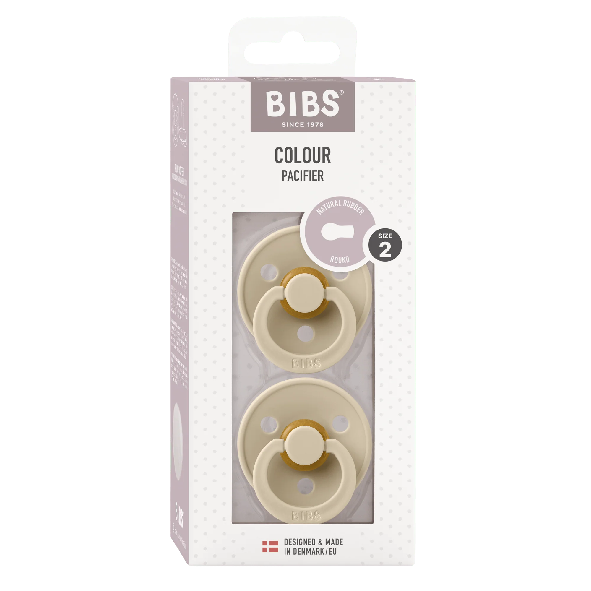 BIBS - Vanilla Round- Latex (2pk)