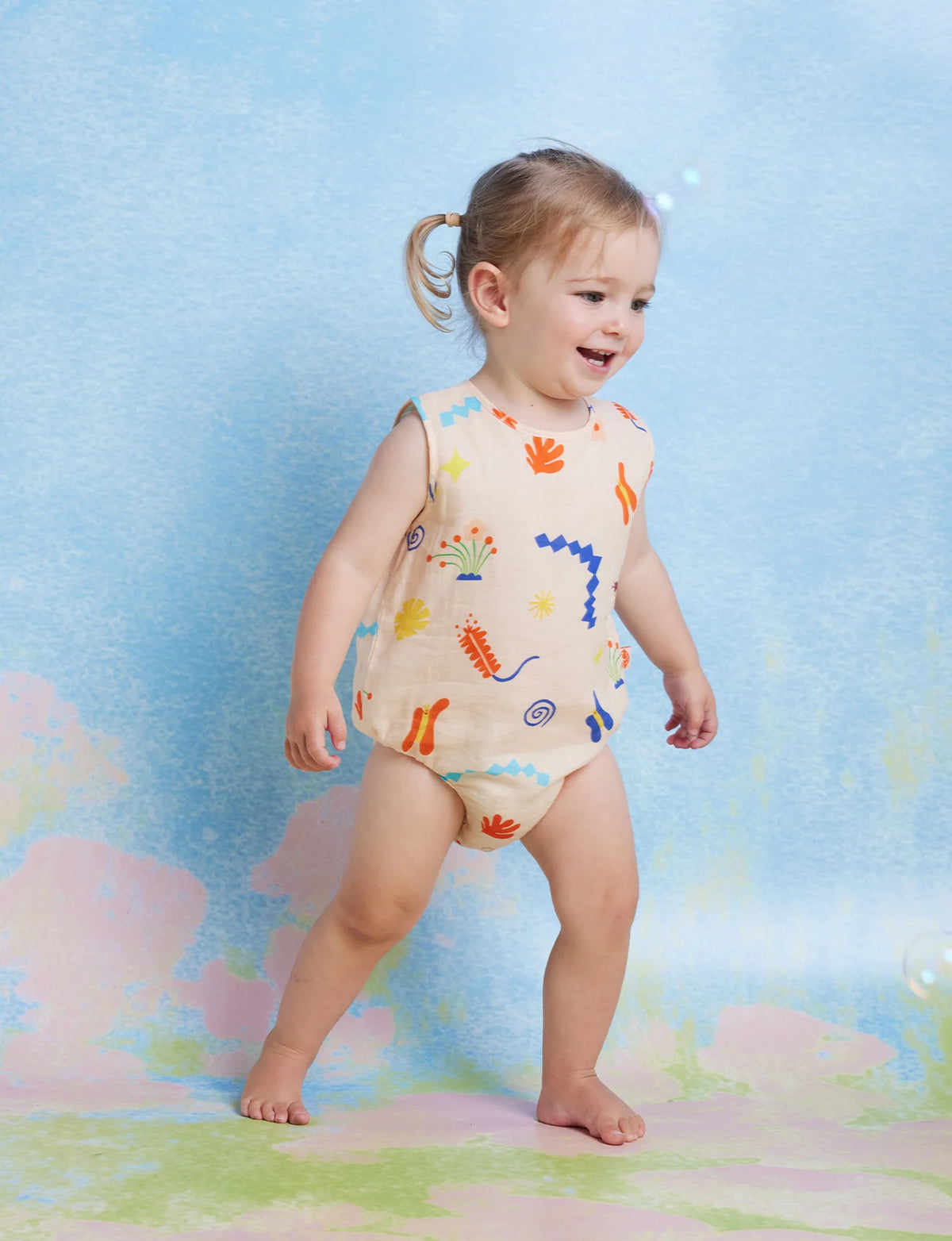Halcyon Nights - Woven Singletsuit - Wiggle Wonders