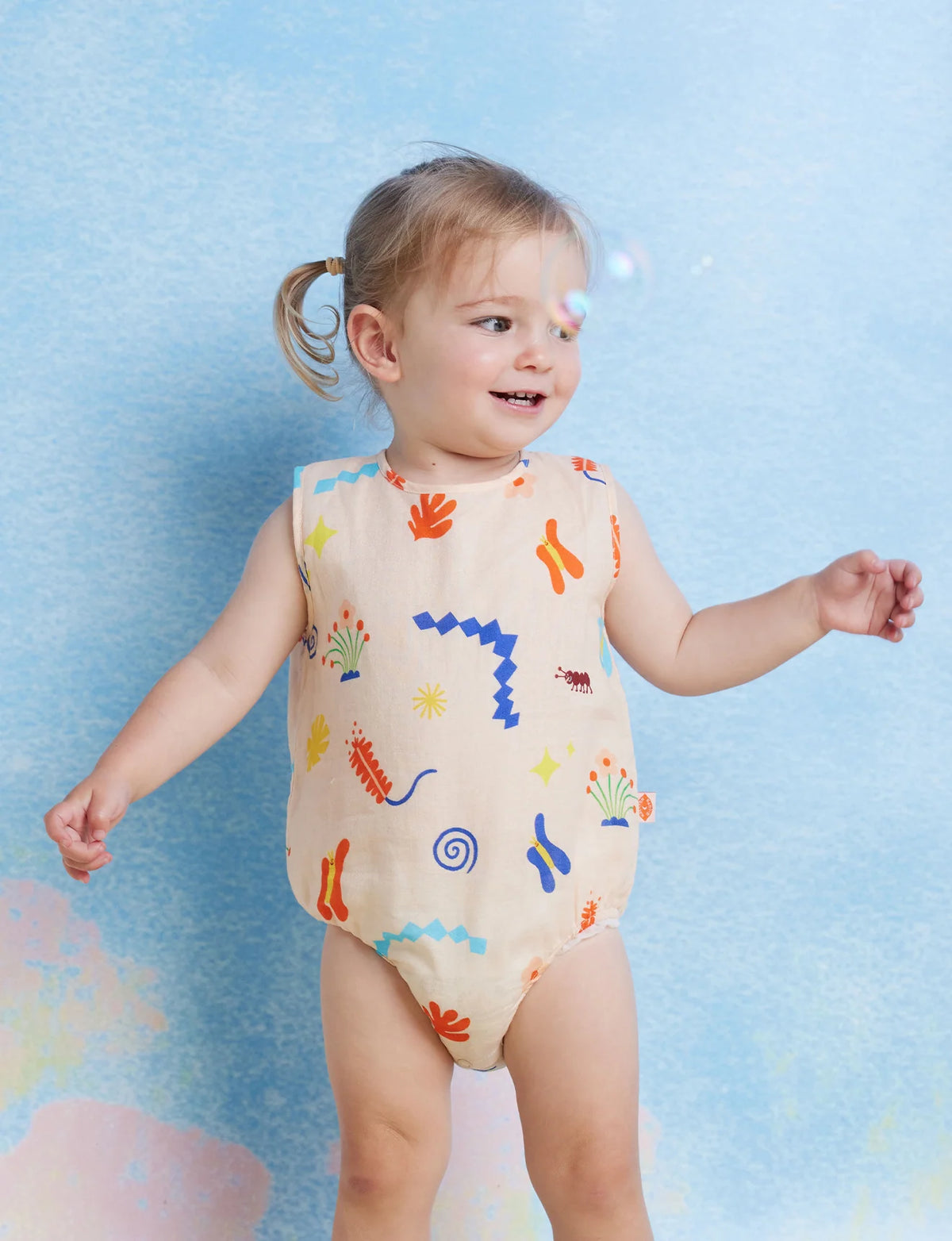 Halcyon Nights - Woven Singletsuit - Wiggle Wonders