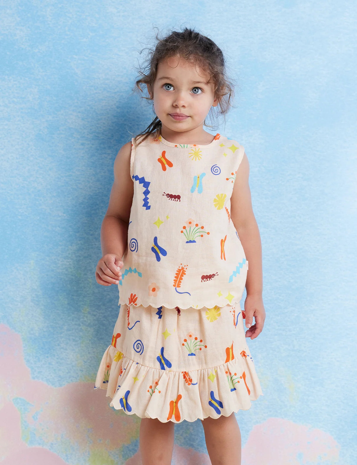 Halcyon Nights - Woven Skirt - Wiggle Wonders