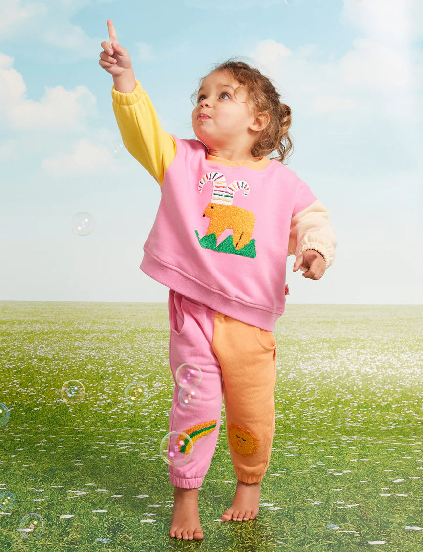 Halcyon Nights - Winter Fun Jogger - Pink