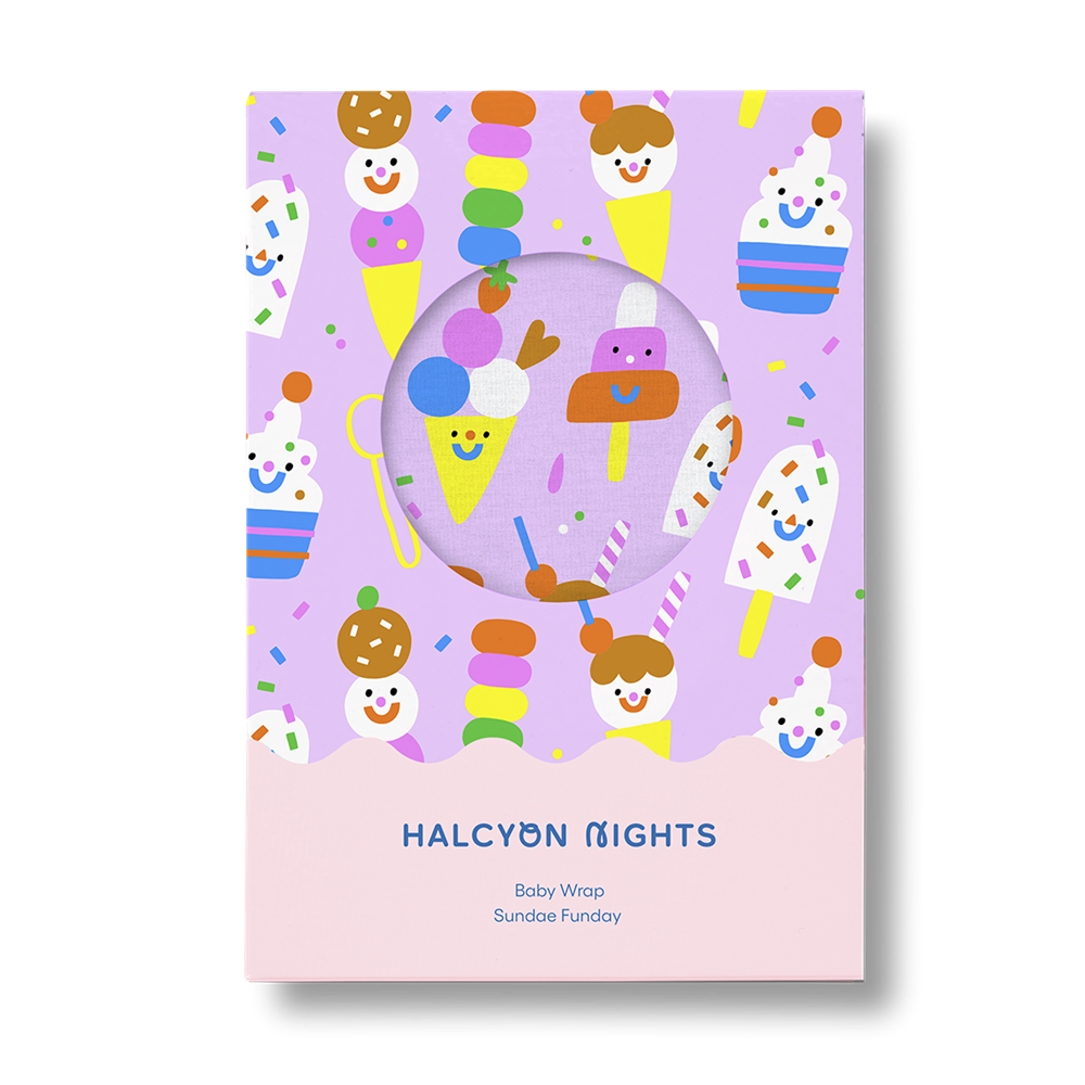 Halcyon Nights - Sundae Funday Baby Wrap