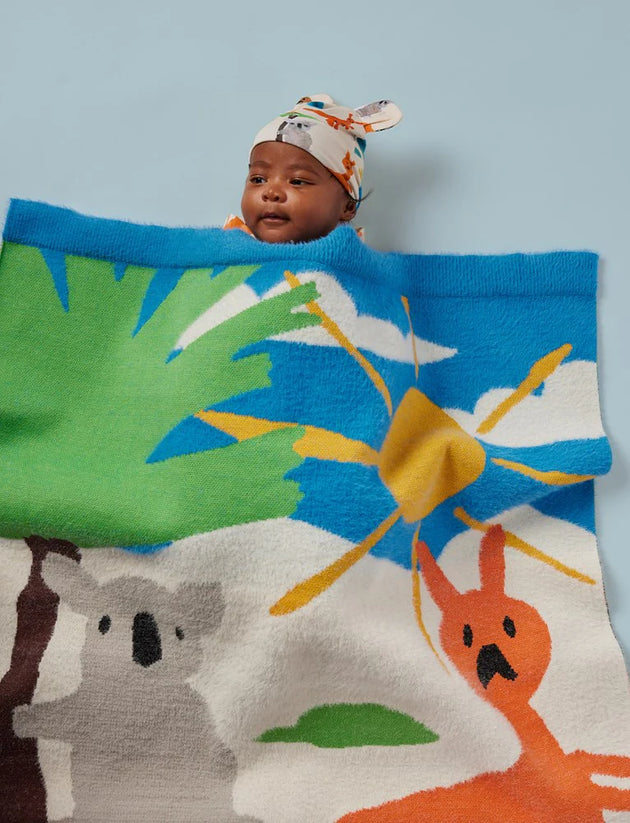 Halcyon Nights - Yo's Country Baby Blanket