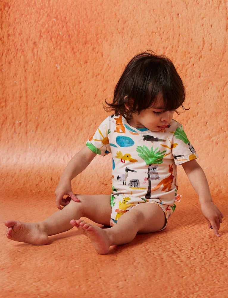 Halcyon Nights - Yo's Country Short Sleeve Bodysuit