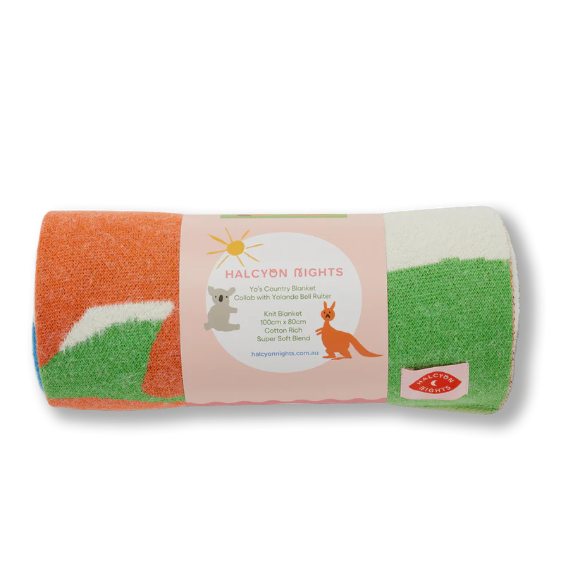 Halcyon Nights - Yo's Country Baby Blanket