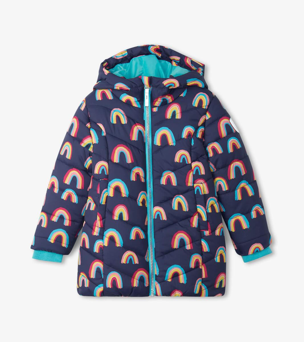 Hatley - Vivid Rainbows Puffer Jacket