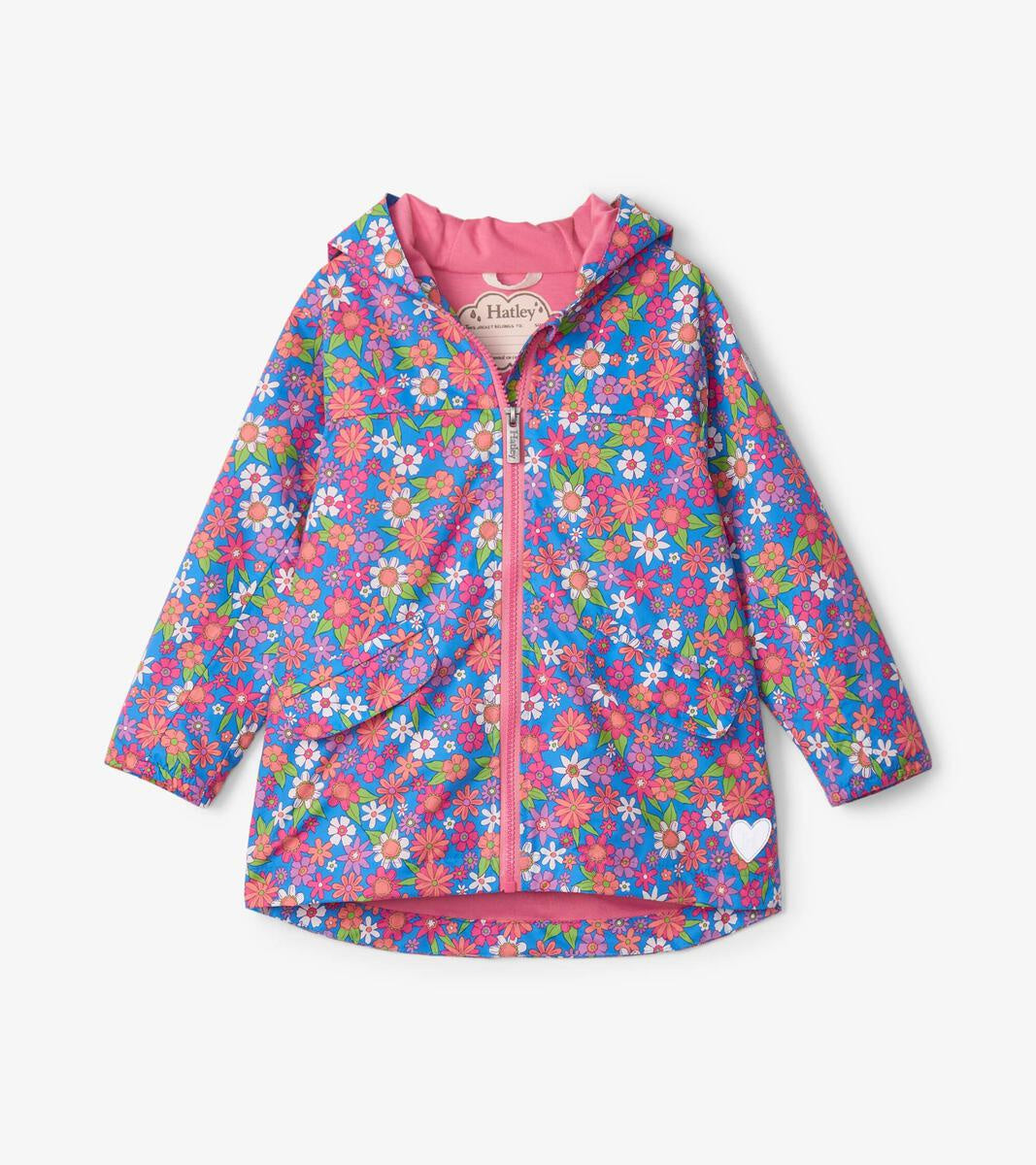 Hatley - Retro Floral Microfiber Jacket