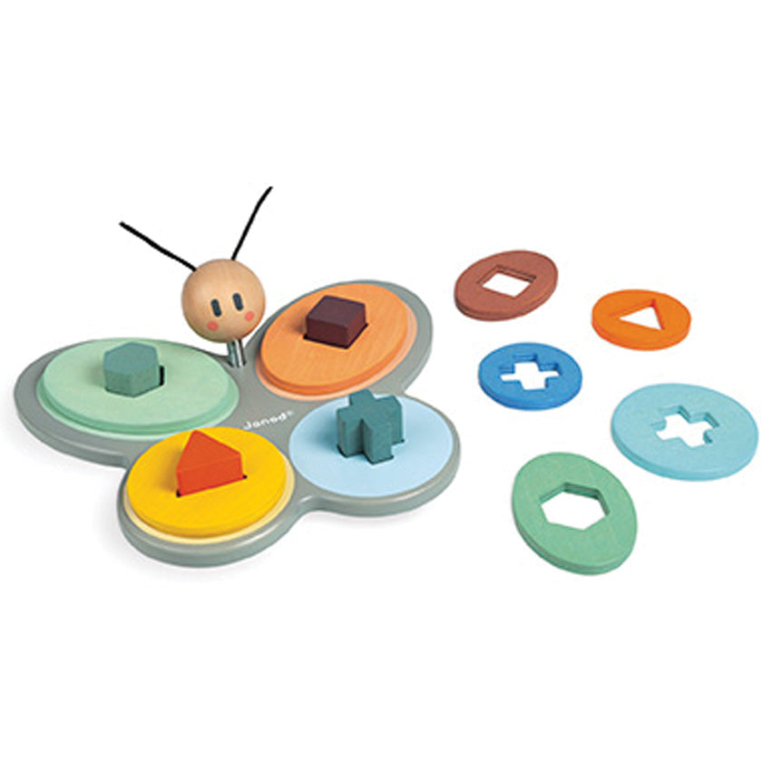 Janod - Cocoon Butterfly Shapes