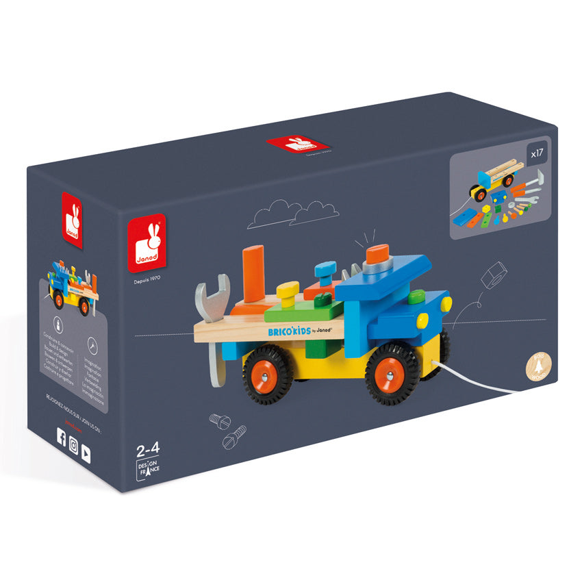 Janod - Bricokids DIY Tool Truck