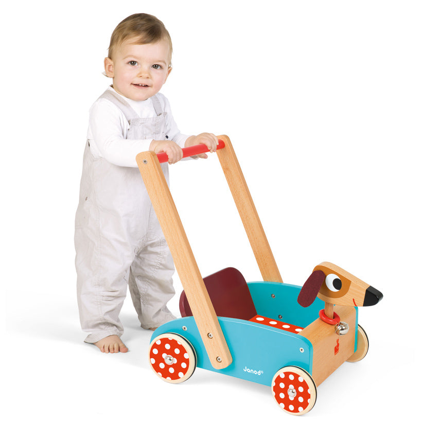 Janod - Crazy Doggy Cart