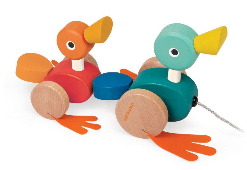 Janod - Duck Family Pull Along