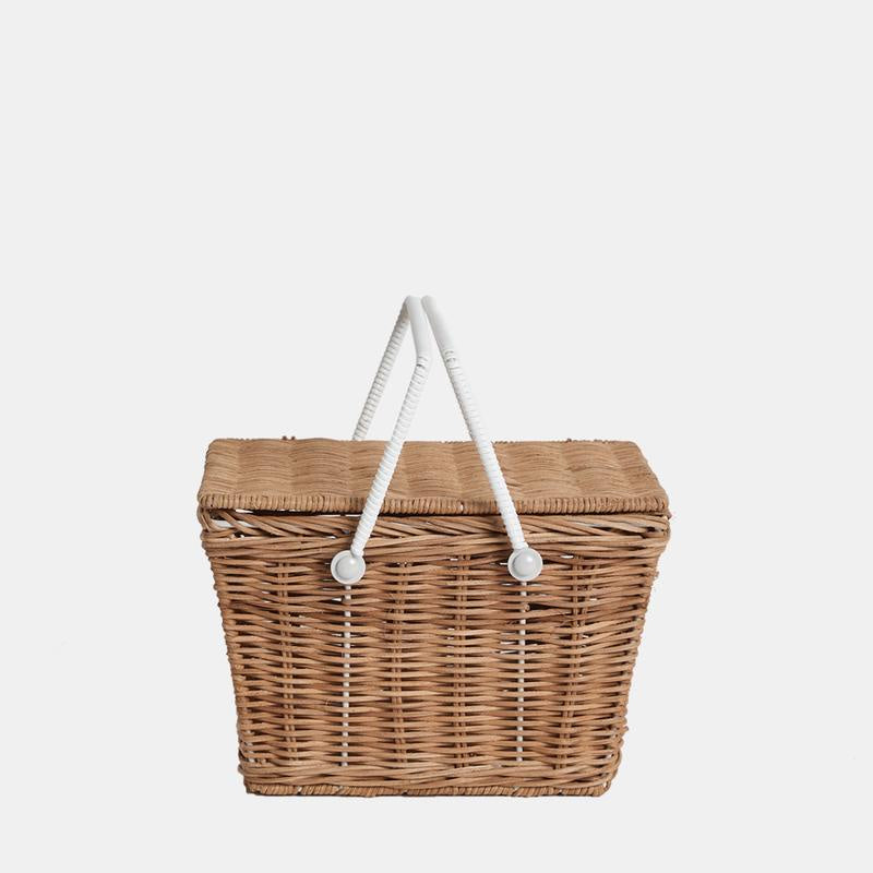 Olli Ella - Piki Rattan Basket - Straw
