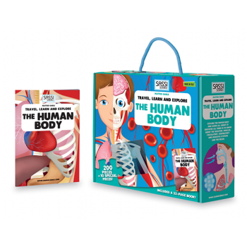 Sassi Science - The Human Body - Puzzle and Book