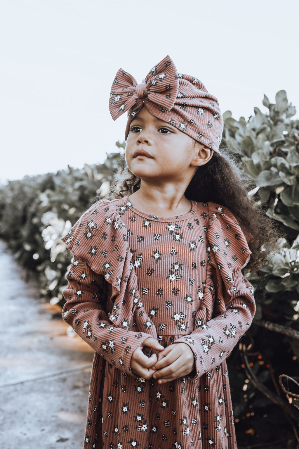 Kapow Kids - Ditsy Floral Rib Dress