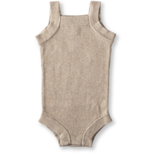 Grown Clothing - Ribbed Singlet Suit - Oatmeal