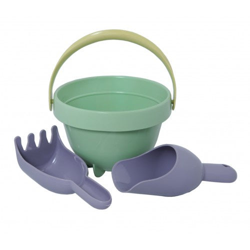 Plasto I AM GREEN - Baby Beach Bucket Set