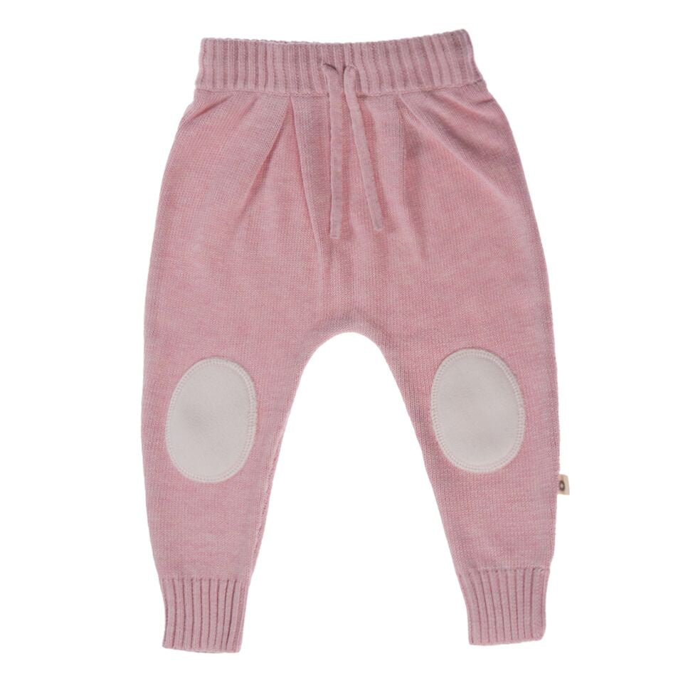 Jujo Baby - Pleat Front Pant - Blush Pink