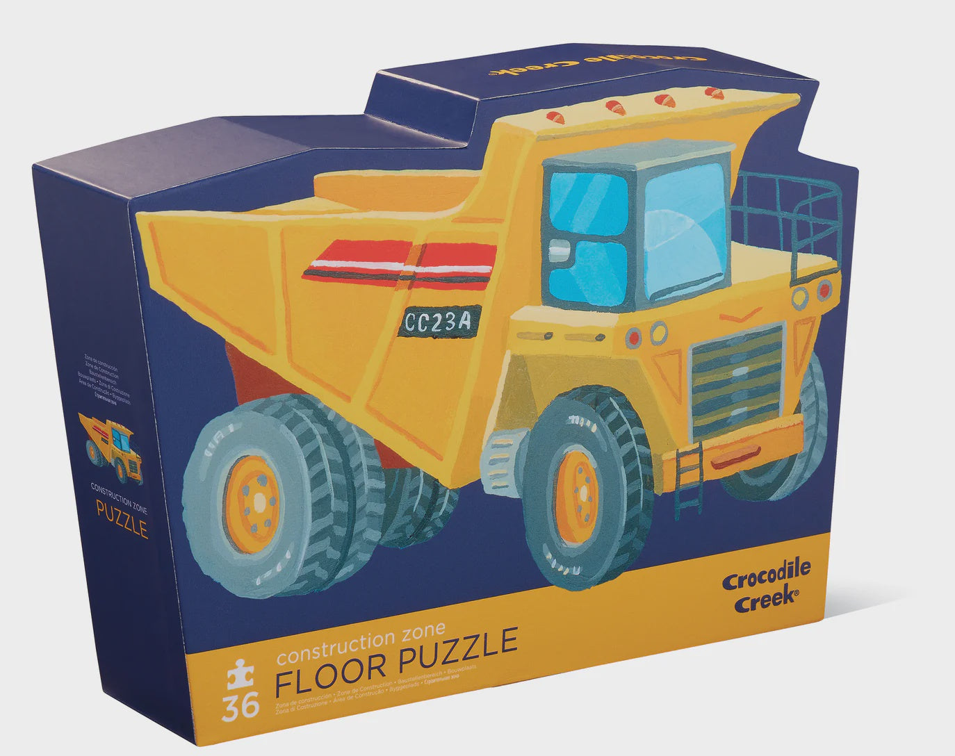 Crocodile Creek - 36pc Floor Puzzle - Construction Zone