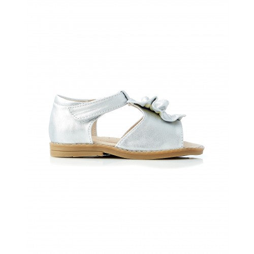 Walnut - Marigold Sandal - Silver