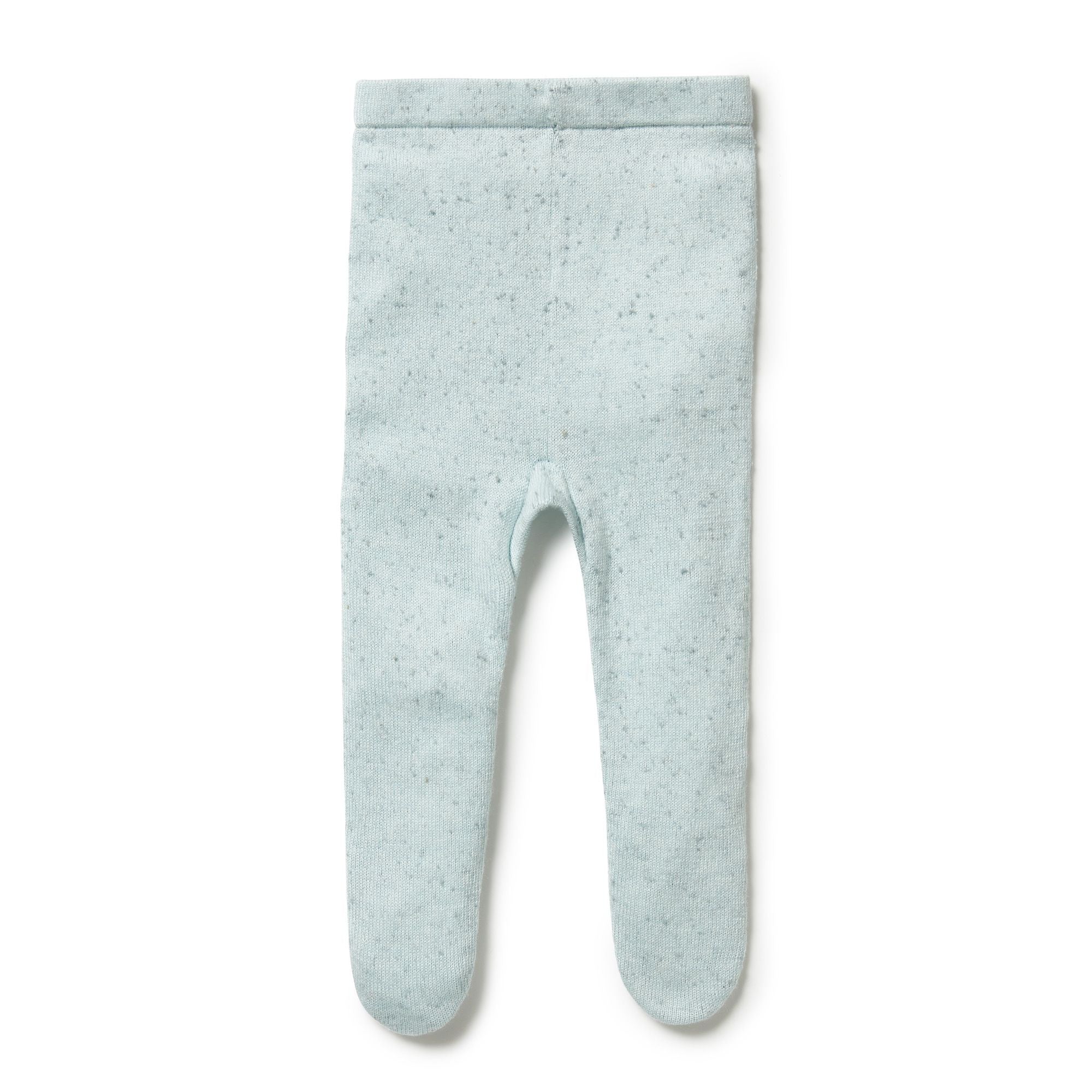 Wilson & Frenchy - Knitted Legging With Feet Mint Fleck