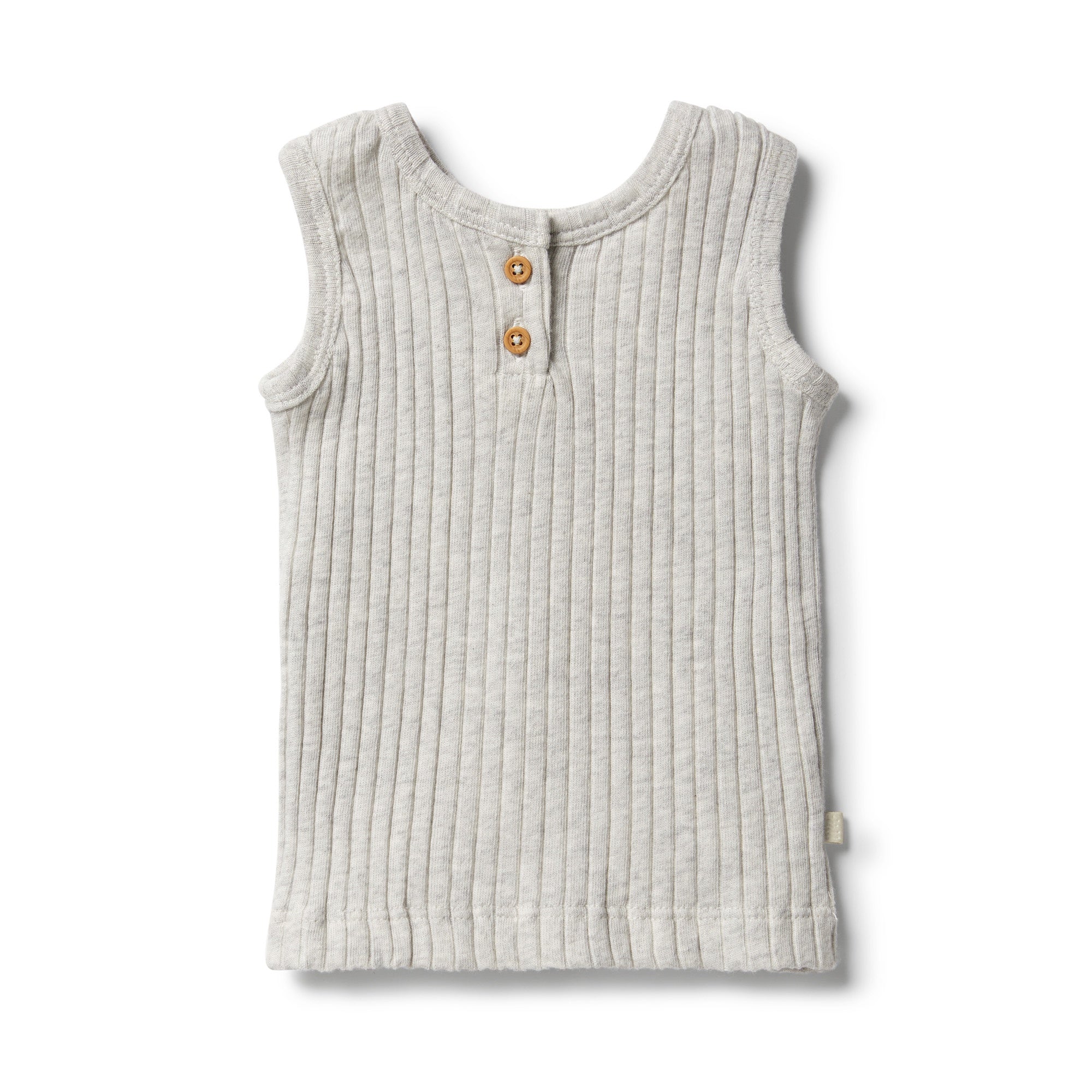 Wilson & Frenchy - Organic Rib Tank - Grey Marle