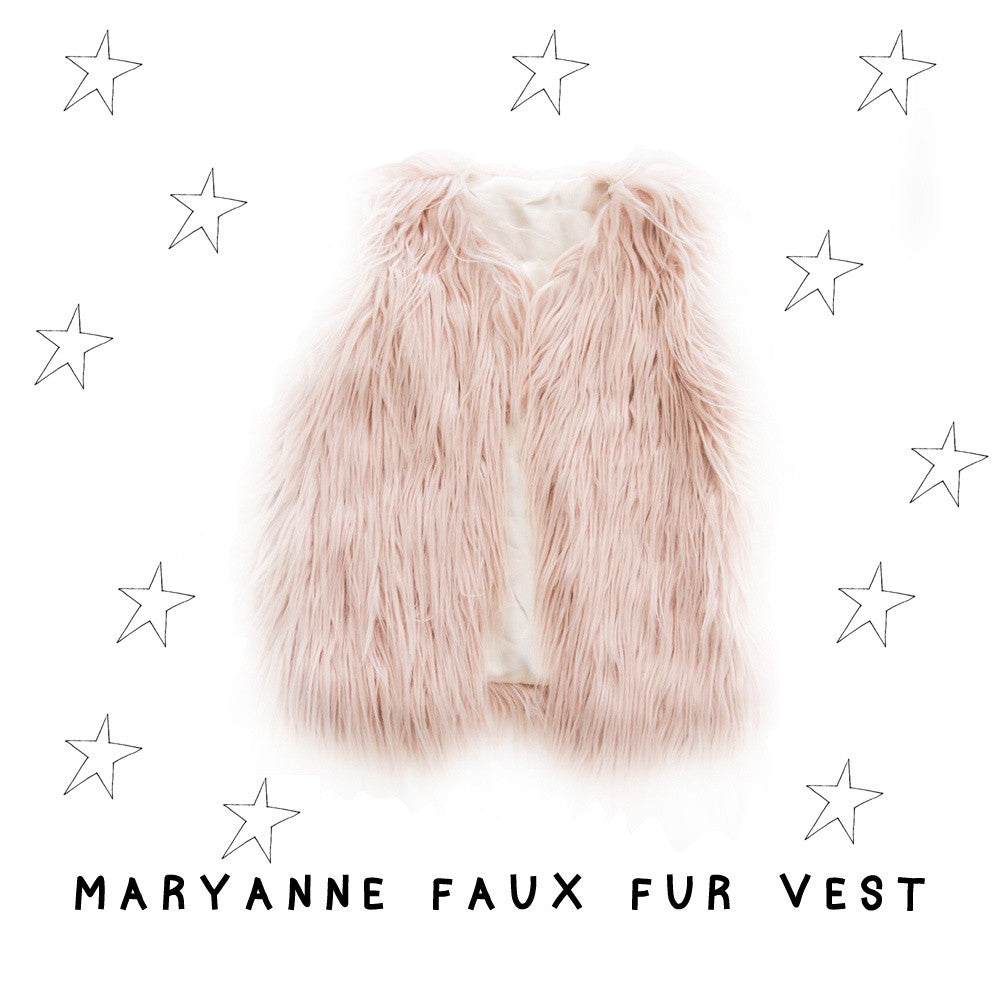 Lulu Stars - Maryanne Faux Fur Vest