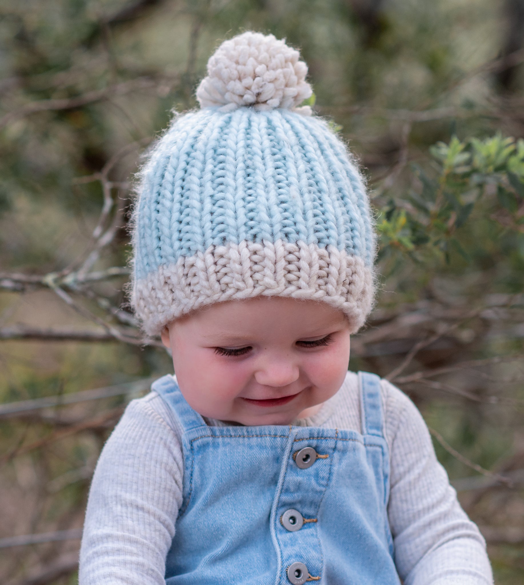 Acorn - Traveller Chunky Beanie - Blue
