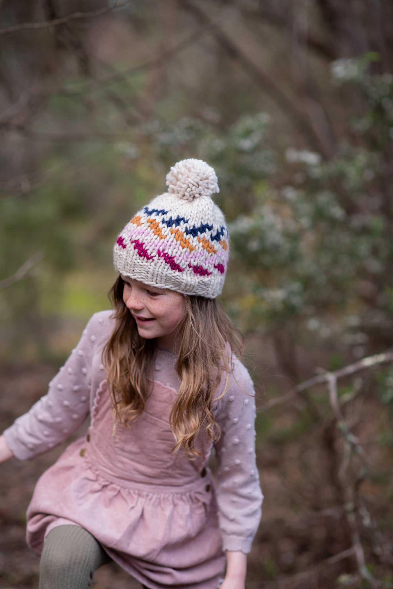 Acorn -  Stevie Beanie - Natural  Multi