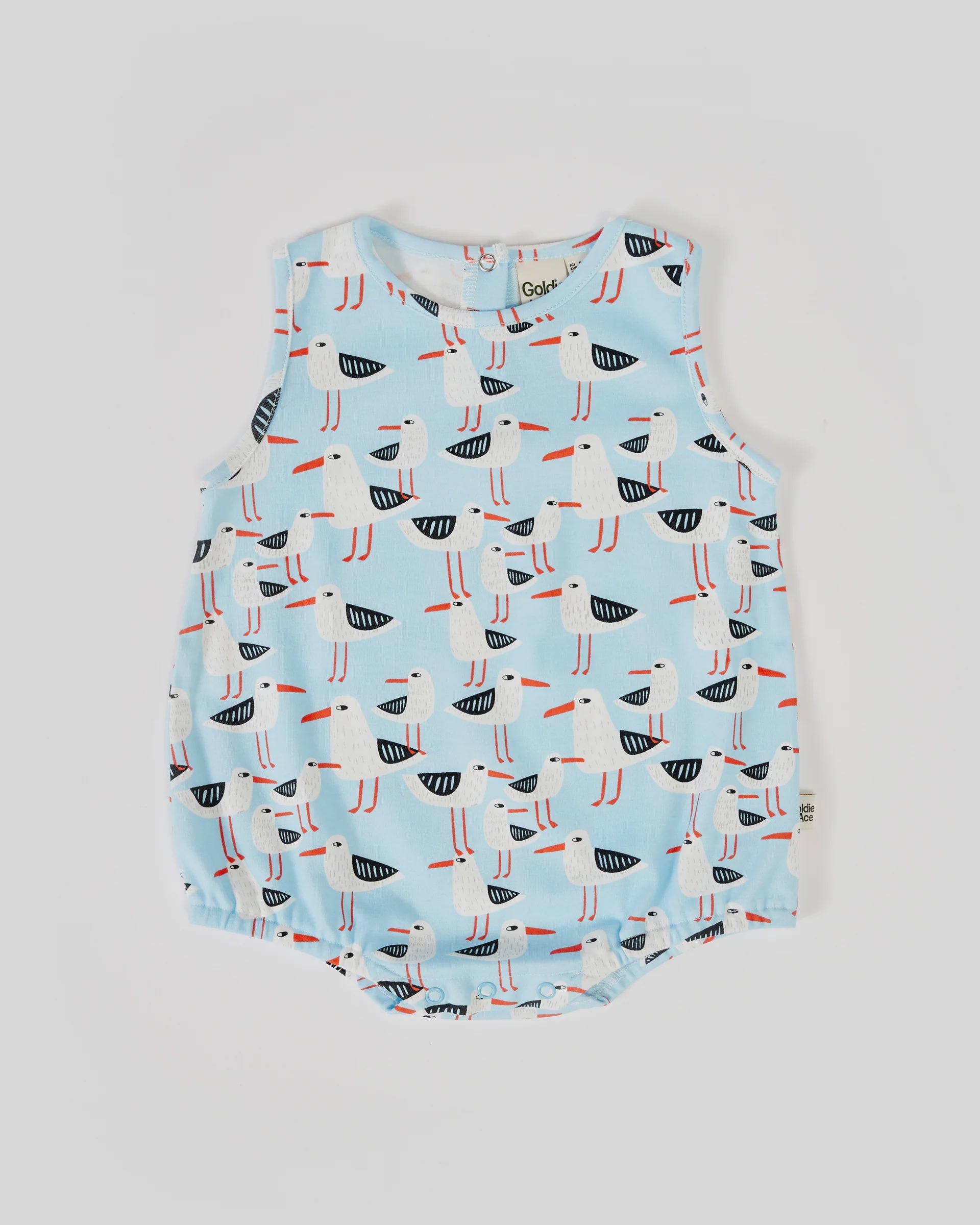 Goldie & Ace - Seagulls Print Bubble Romper