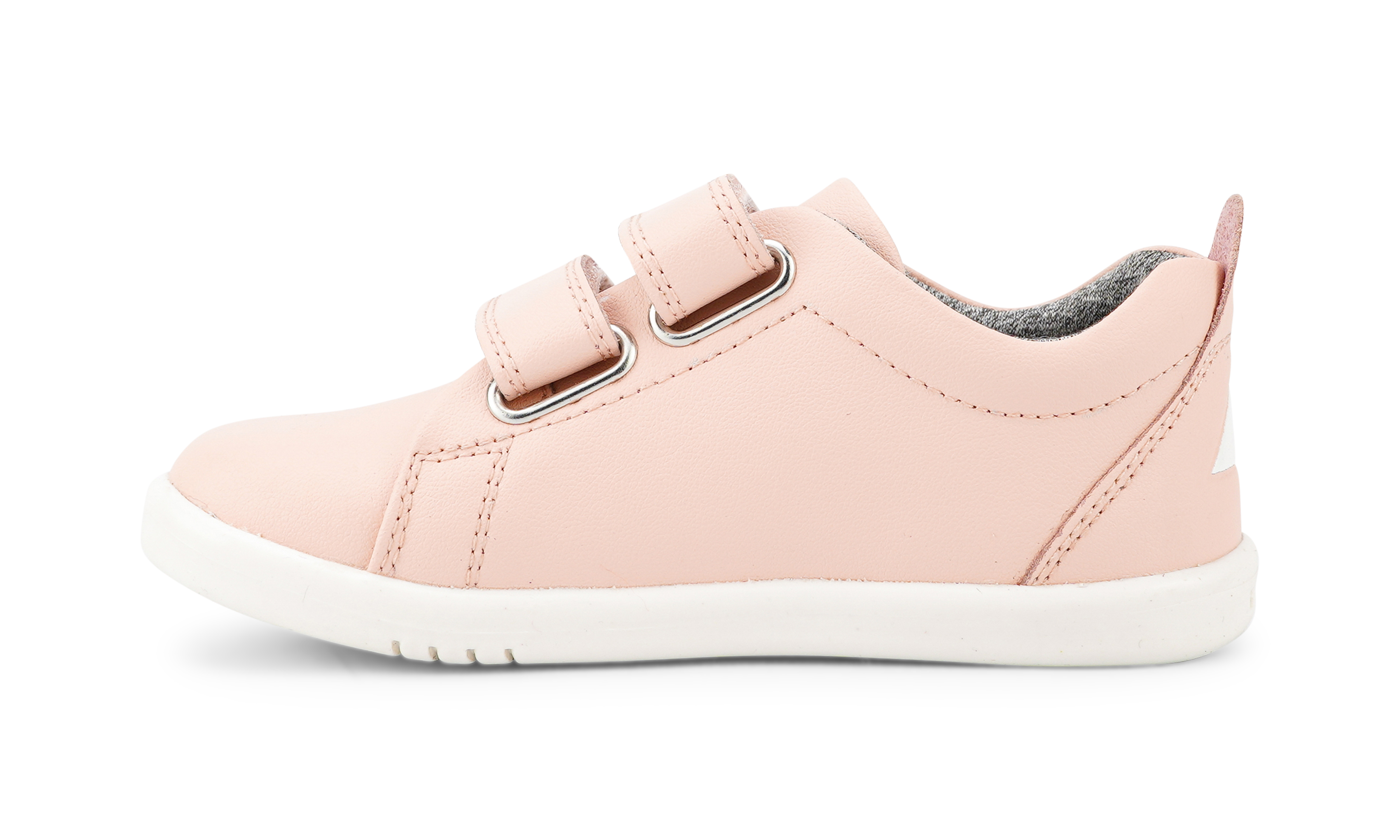 Bobux - Grass Court Switch  - Seashell (Silver+White)