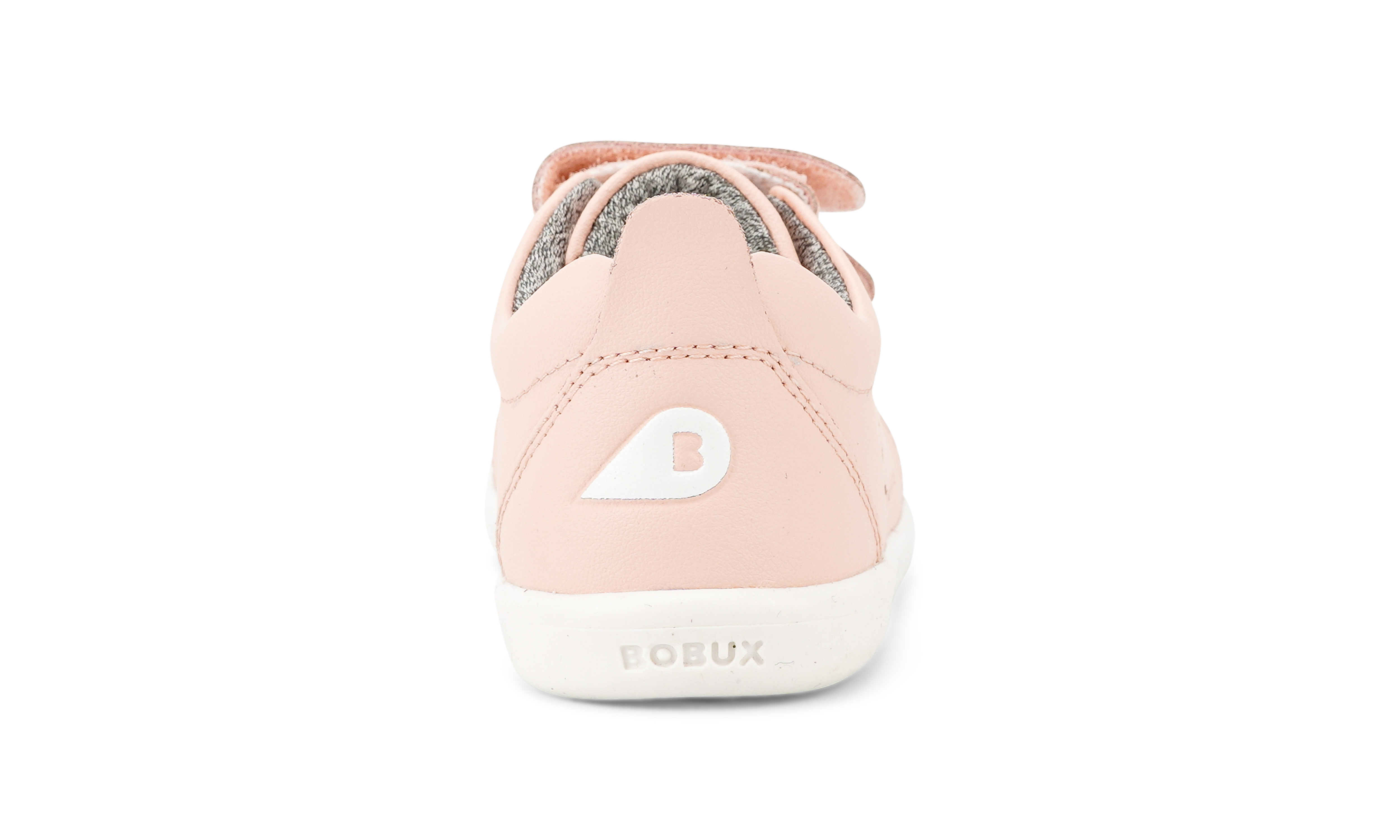 Bobux - Grass Court Switch  - Seashell (Silver+White)