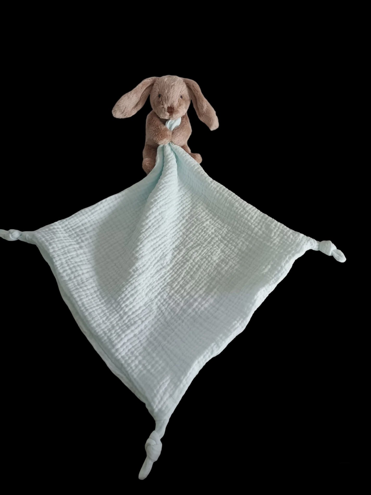 Petite Vous - Benny the Bunny Muslin Comfort Blanket