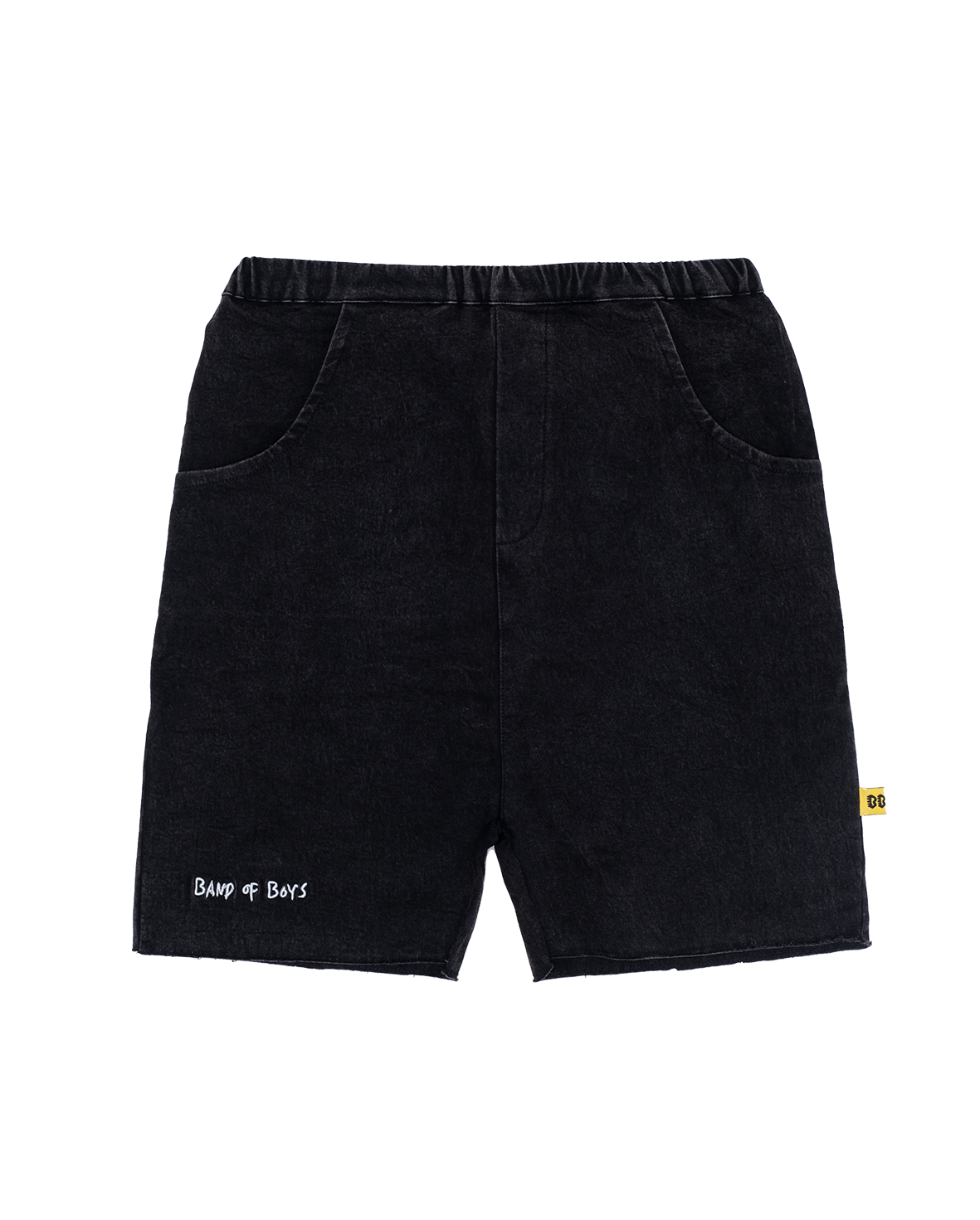 Band of Boys - Black Relaxed Denim Short