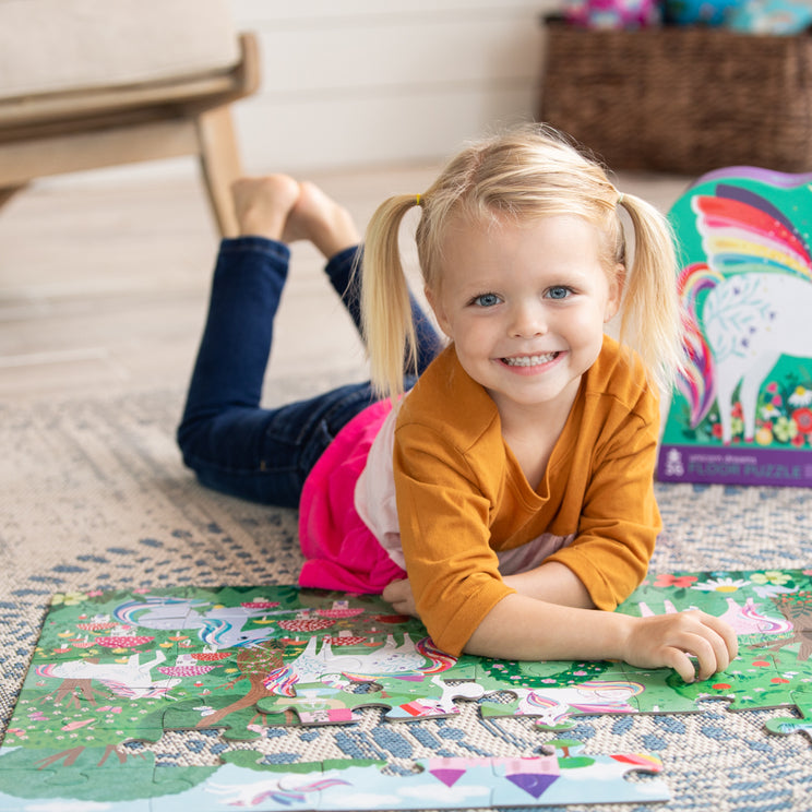 Crocodile Creek - 36 pc Floor Puzzle  - Unicorn Dreams