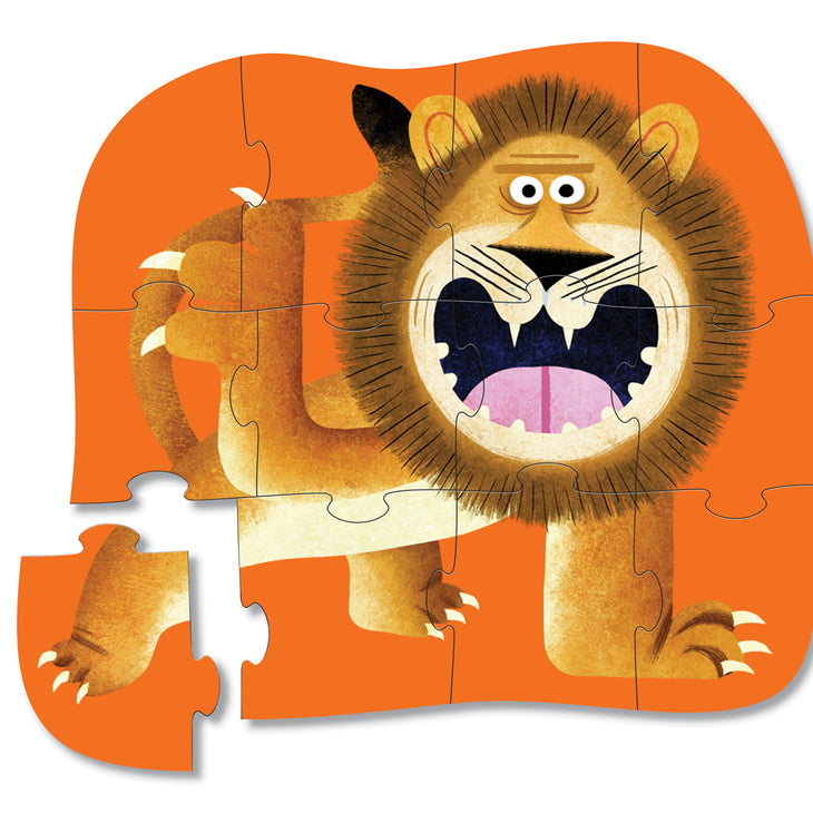 Crocodile Creek - 12 Pc Mini Puzzle - Lion Roar