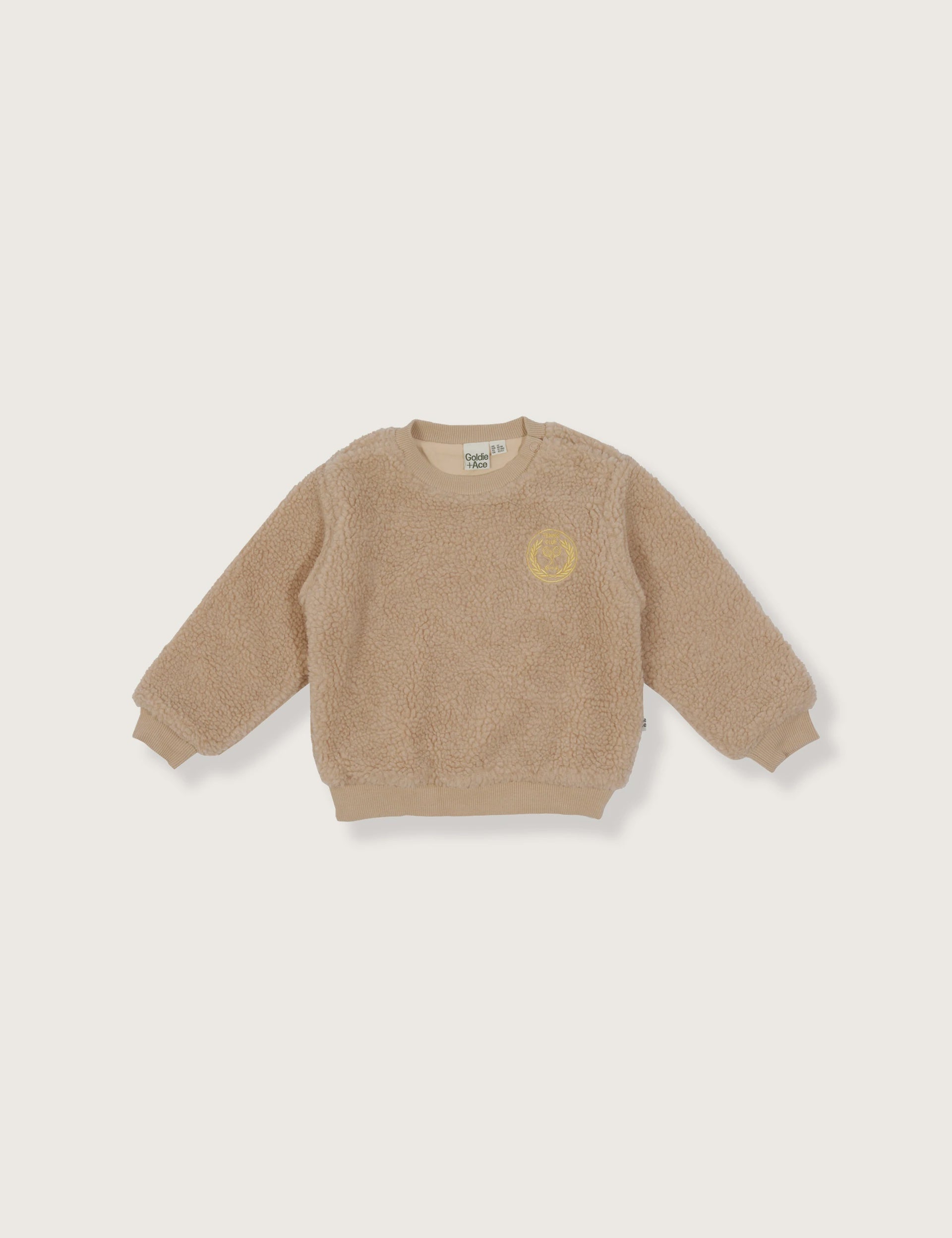 Goldie & Ace - Clubhouse Teddy Sweater - Sand