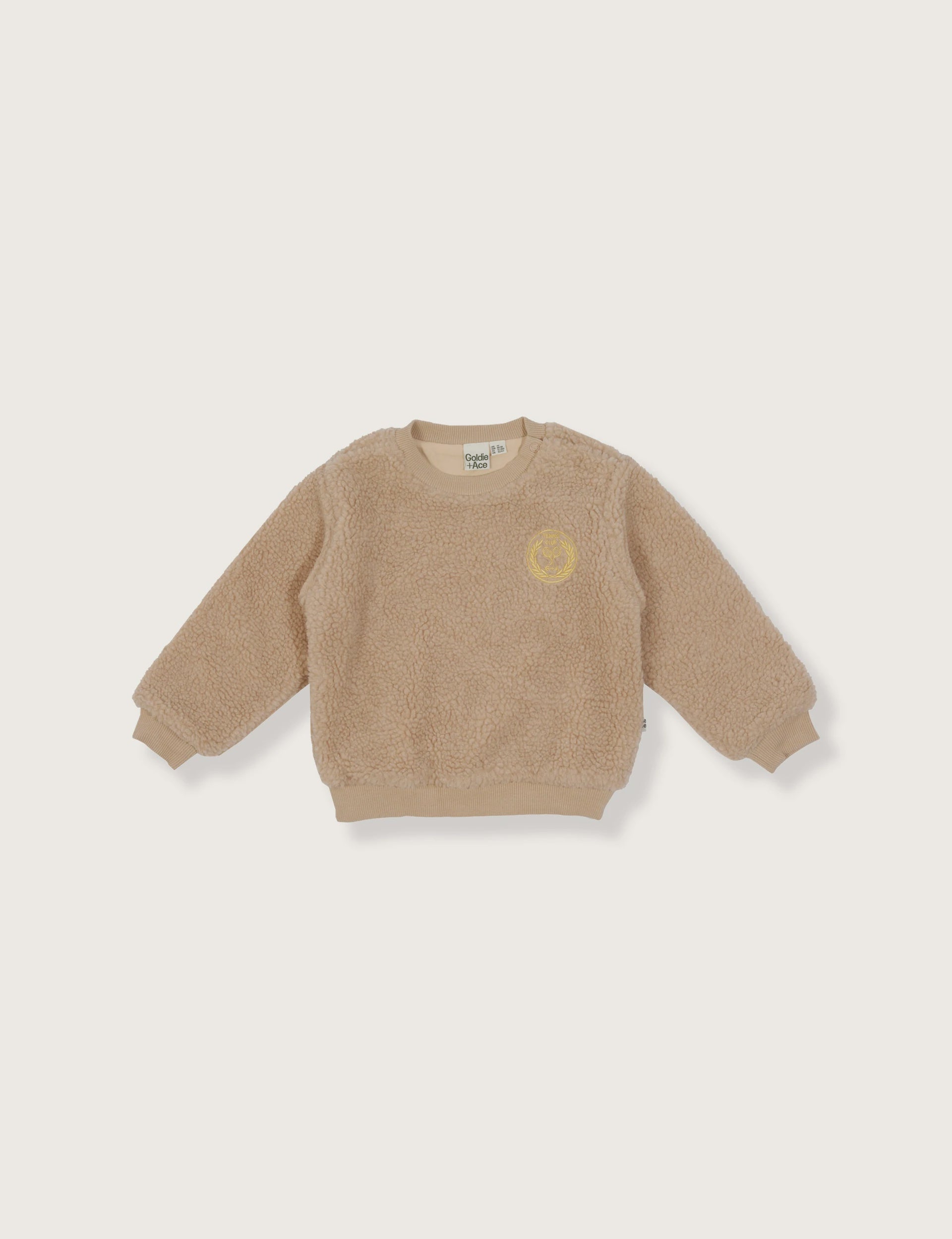 Goldie & Ace - Clubhouse Teddy Sweater - Sand
