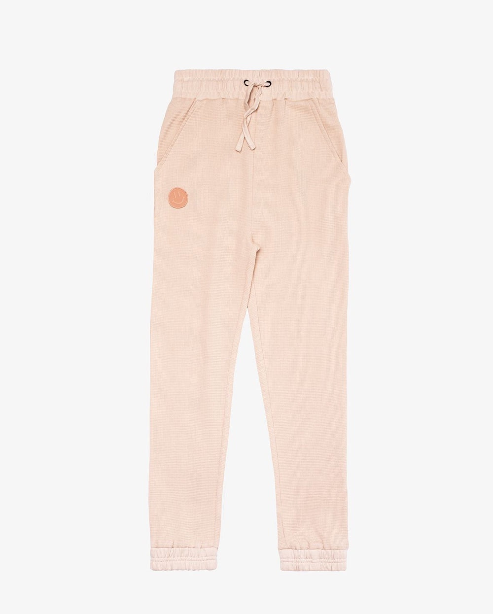 The Girl Club - GRLFRND - Waffle Cotton Lounge Pants - Latte