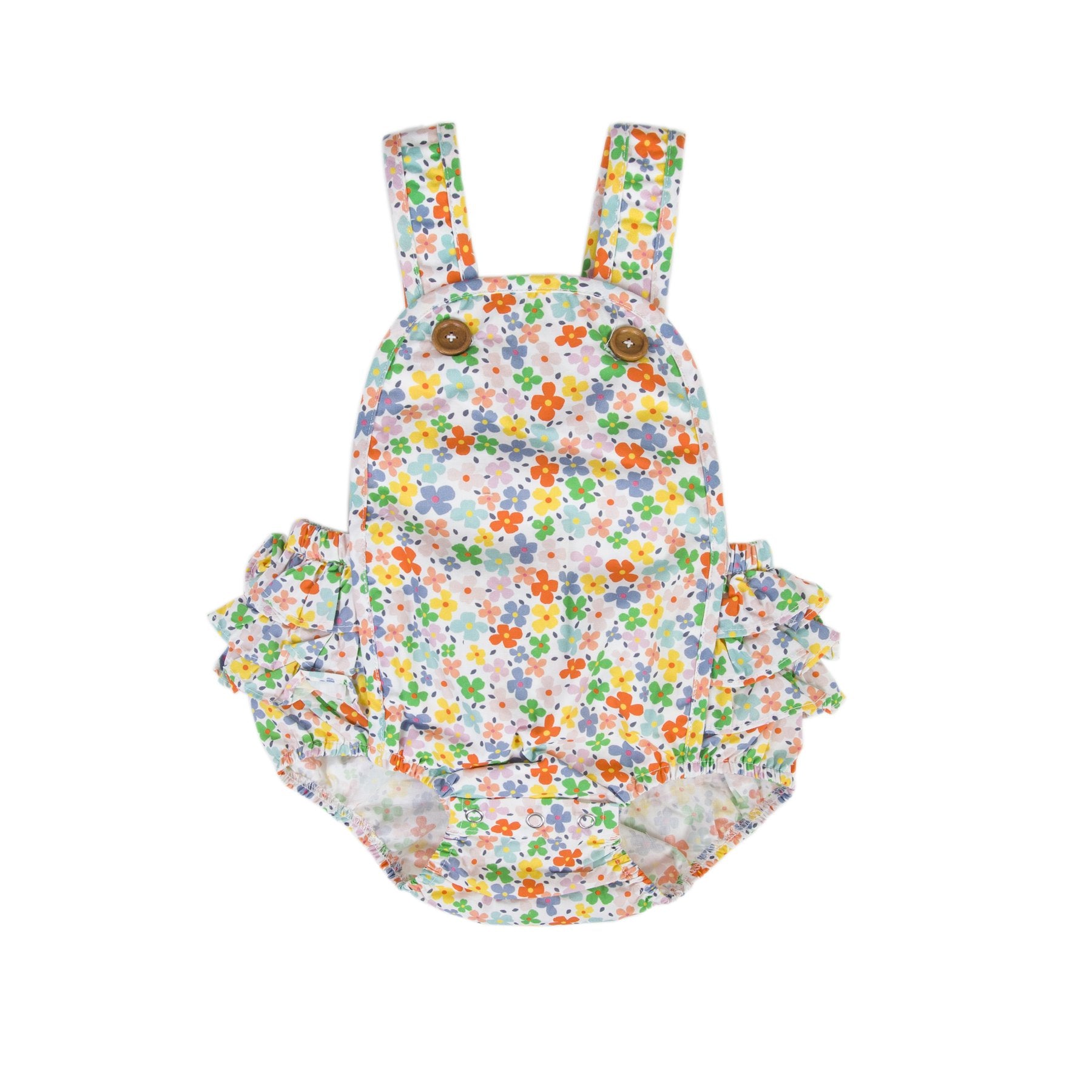 Peggy - Jane Playsuit - Multi Bright Floral