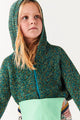 Kip & Co - Jungle - Cable Knit Zip Hooded - Cardigan
