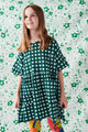 Kip & Co - Gingham Pine- Waffle Play Top/Dress