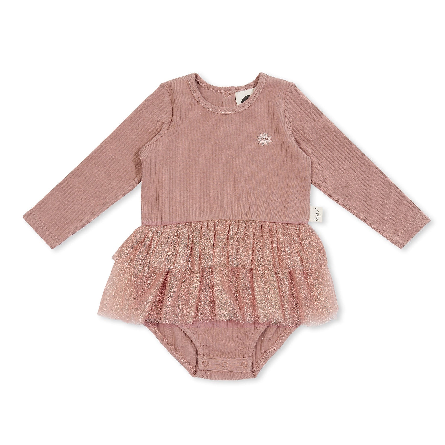 Kapow Kids - Old Rose Ballet Romper