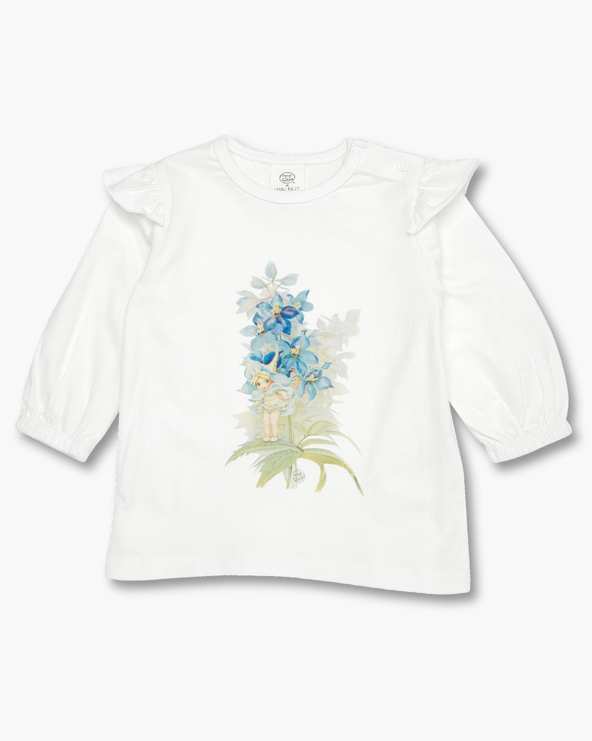 Walnut Baby - Leah Top - May Gibbs Orchid Baby